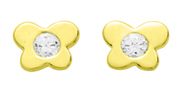 boucles or jaune 18 carats