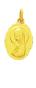 médaille or vierge Métal : Or jaune