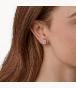 boucles d'oreilles fossil femme