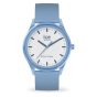 montre ice solar mixte couleur ice watch : bleu clair